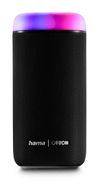 Hama 188230 Glow Pro Bluetooth Lautsprecher Spritzwassergeschützt IPX4 (Schwarz) für 84,46 Euro