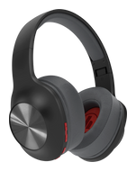 Hama 184100 Spirit Calypso Over Ear Bluetooth Kopfhörer kabellos (Schwarz, Grau) für 37,96 Euro