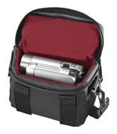 Hama 185072 Valletta 100 Kameratasche für Jede Marke 145 x 75 x 105 mm (Schwarz) für 23,96 Euro