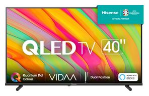 Hisense 40A5KQ QLED Fernseher 101,6 cm (40 Zoll) EEK: F Full HD (Schwarz) für 330,00 Euro