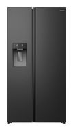 Hisense Hi5 Freistehend Side-by-Side-Kühlschrank, Inox, 528 l f&uuml;r 828,00 Euro
