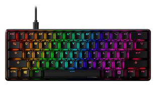 HP HyperX Alloy Origins 60 RGB-LED Gaming Tastatur (Schwarz) für 96,96 Euro