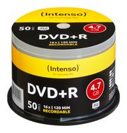 Intenso DVD+R Rohlinge 4,7GB 50er Spindel 16x für 20,46 Euro