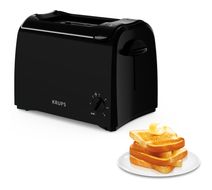 Krups KH1518 ProAroma Toaster 850 W 2 Scheibe(n) 6 Stufen (Schwarz) für 41,96 Euro