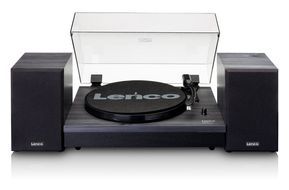 Lenco Audio-Plattenspieler mit Riemenantrieb  LS-301 (Schwarz) f&uuml;r 194,96 Euro