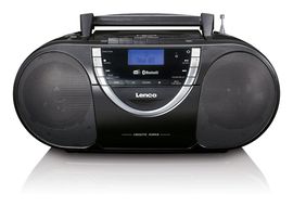 Lenco CD Payer DAB+, FM, PLL Radio  SCD-600 (Schwarz, Silber) f&uuml;r 111,96 Euro