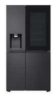 LG Side-by-Side Kühl-/ Gefrierkombination 407 l / 221 l 276 kWh NoFrost 1790 mm x 913 mm  GSXE90EVDD (Schwarz) f&uuml;r 1.750,00 Euro