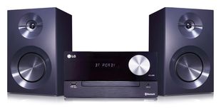 LG CM2460DAB XBoom 2 Kanäle Heim-Audio-Mikrosystem DAB,DAB+,FM 100 W Bluetooth für 134,96 Euro