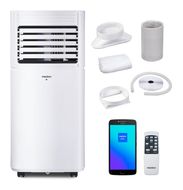 Medion LIFE® P701 KLIMAANLAGE (MD 37672) Kühlen, Entfeuchten und Ventilieren, Kühlleistung 7.000 BTU, Kühlmittel R290, max. 25m², App- und Sprachsteuerung, Inkl. Fenster-Kit f&uuml;r 248,96 Euro