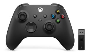 Microsoft Xbox Wireless Controller + Wireless Adapter for Windows 10 Gamepad für 66,46 Euro