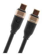 OEHLBACH 20 Gbit/s Stecker Rundkabel USB C auf USB C bis 60 W 3 m  33202 (Schwarz) f&uuml;r 38,96 Euro
