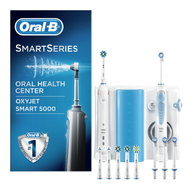 Oral-B SmartSeries Center OxyJet Smart 5000 Rotierende-vibrierende Zahnbürste für Erwachsene für 160,96 Euro