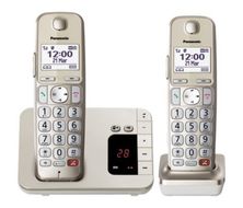 Panasonic DECT-Telefon  KX-TGE262GN (Champagner) f&uuml;r 79,96 Euro