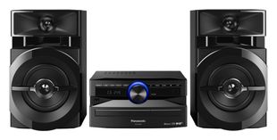 Panasonic SC-UX104EG-K Home-Audio-Minisystem DAB+, FM 300 W Bluetooth für 166,96 Euro
