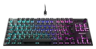 ROCCAT RGB-LED Gaming Tastatur USB  Vulcan TKL (Schwarz) f&uuml;r 97,96 Euro