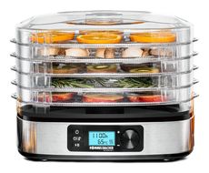 Rommelsbacher Dörrautomat 350 W 5 Dörrgitter  DA350 (Edelstahl) f&uuml;r 95,96 Euro