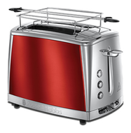Russell Hobbs 23220-56 Luna Toaster 2 Scheibe(n) (Rot) für 52,46 Euro