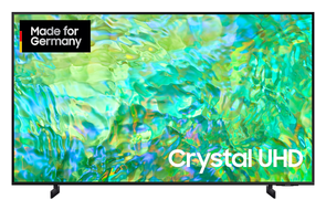Samsung GU55CU8079U Kristall Fernseher 139,7 cm (55") EEK: G 4K Ultra HD (Schwarz) für 586,00 Euro