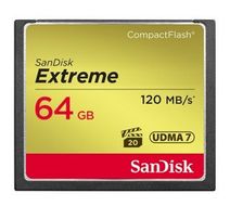 Sandisk Extreme Kompaktflash Speicherkarte 64 GB für 59,96 Euro