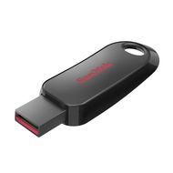 Sandisk USB Typ-A Stick 128 GB  Cruzer Snap (Schwarz, Rot) f&uuml;r 22,99 Euro