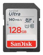 Sandisk Ultra U1 SDXC Speicherkarte 128 GB Class 1 (U1) Klasse 10 für 21,46 Euro
