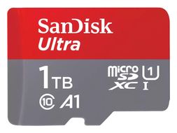 Sandisk Ultra A1 MicroSDXC Speicherkarte 1 TB Class 1 (U1) Klasse 10 für 131,96 Euro
