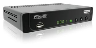Schwaiger DTR600HD DVB-T2 HD Receiver Full HD HEVC Irdeto Verschlüsselungssystem für 49,96 Euro