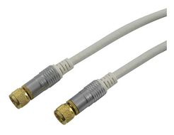 Schwaiger KVCHD100 532 SAT Anschlusskabel (110dB) F-Stecker > F-Stecker 10m f&uuml;r 45,96 Euro