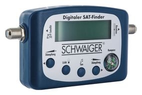 Schwaiger SF80531 SAT-Finder mit Kompass und akustischer Pegelanzeige f&uuml;r 34,99 Euro
