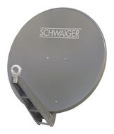 Schwaiger 75 cm Sat-Spiegel  SPI075PA 011 Alu-Spiegel Satellitenantenne (Anthrazit) f&uuml;r 161,96 Euro