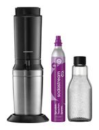 SodaStream Wassersprudler  Crystal 3.0 (Schwarz, Edelstahl) f&uuml;r 92,96 Euro