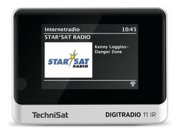 TechniSat Bluetooth DAB+, FM Radio Tragbar  Digitradio 11 IR (Schwarz, Silber) f&uuml;r 118,96 Euro