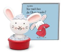 10000892 Hasenkind - Nur noch kurz die Ohren kraulen? Hasenkinds Mitmach-Geschichten Toniebox Spielfigur (Schwarz, Rot, Weiß) für 17,96 Euro