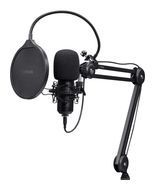 Trust kabelgebunden Podcast-Mikrofon USB  GXT270 Emita II+ (Schwarz) f&uuml;r 78,96 Euro