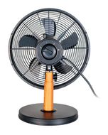 Unold Ventilator Tisch neigbar  Black Steel (Schwarz, Holz) f&uuml;r 59,99 Euro