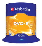 Verbatim DVD-R Matt Silver für 39,46 Euro