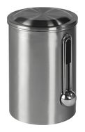 Xavax Edelstahl  111252 Kaffeedose für 1 kg mit Dosierlöffel luftdicht (Silber) f&uuml;r 16,96 Euro