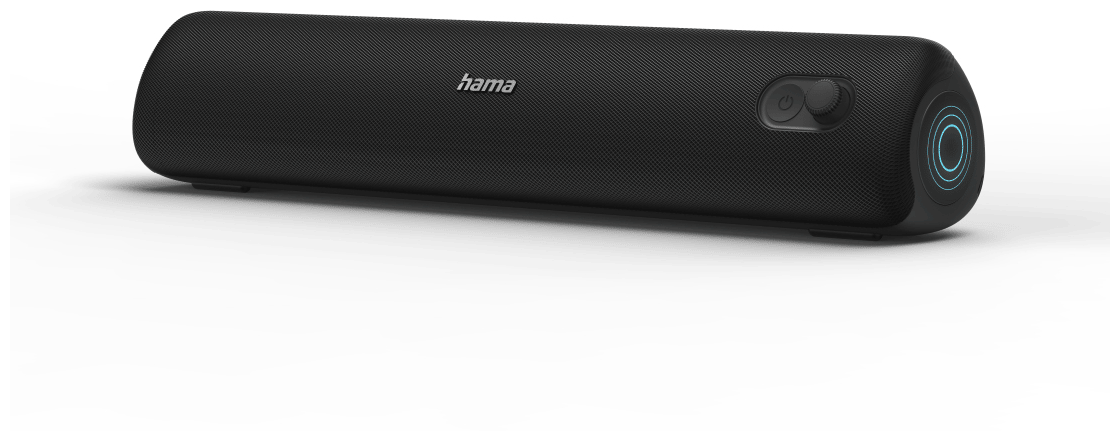 Hama 188210 PipeRoll 3.0 Bluetooth Lautsprecher Schmutzabweisend,  Feuchtigkeitsbeständig, Regensicher, Spritzwassergeschützt IPX5 (Schwarz)  bei Boomstore