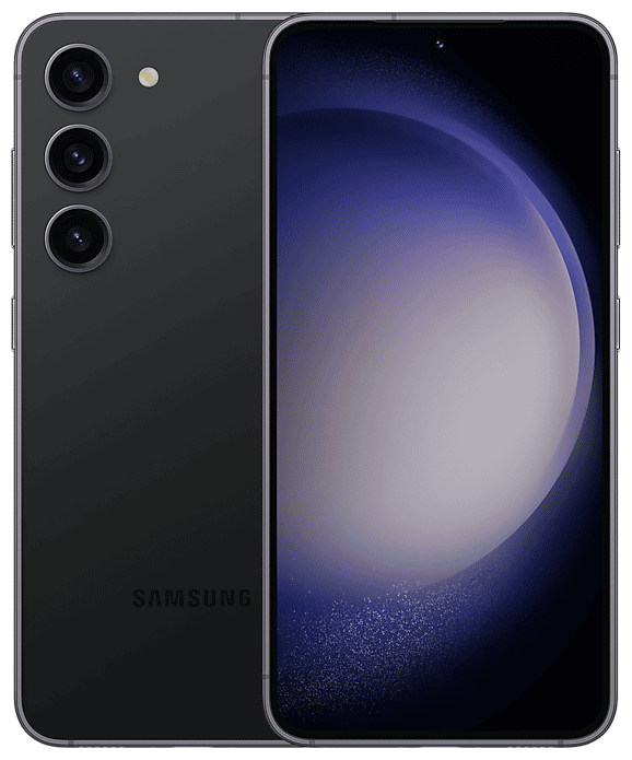 Samsung Galaxy S23 5G Smartphone 15,5 cm (6.1 Zoll) 256 GB Android 50 MP  Dreifach Kamera Dual Sim (Phantom Black) bei Boomstore