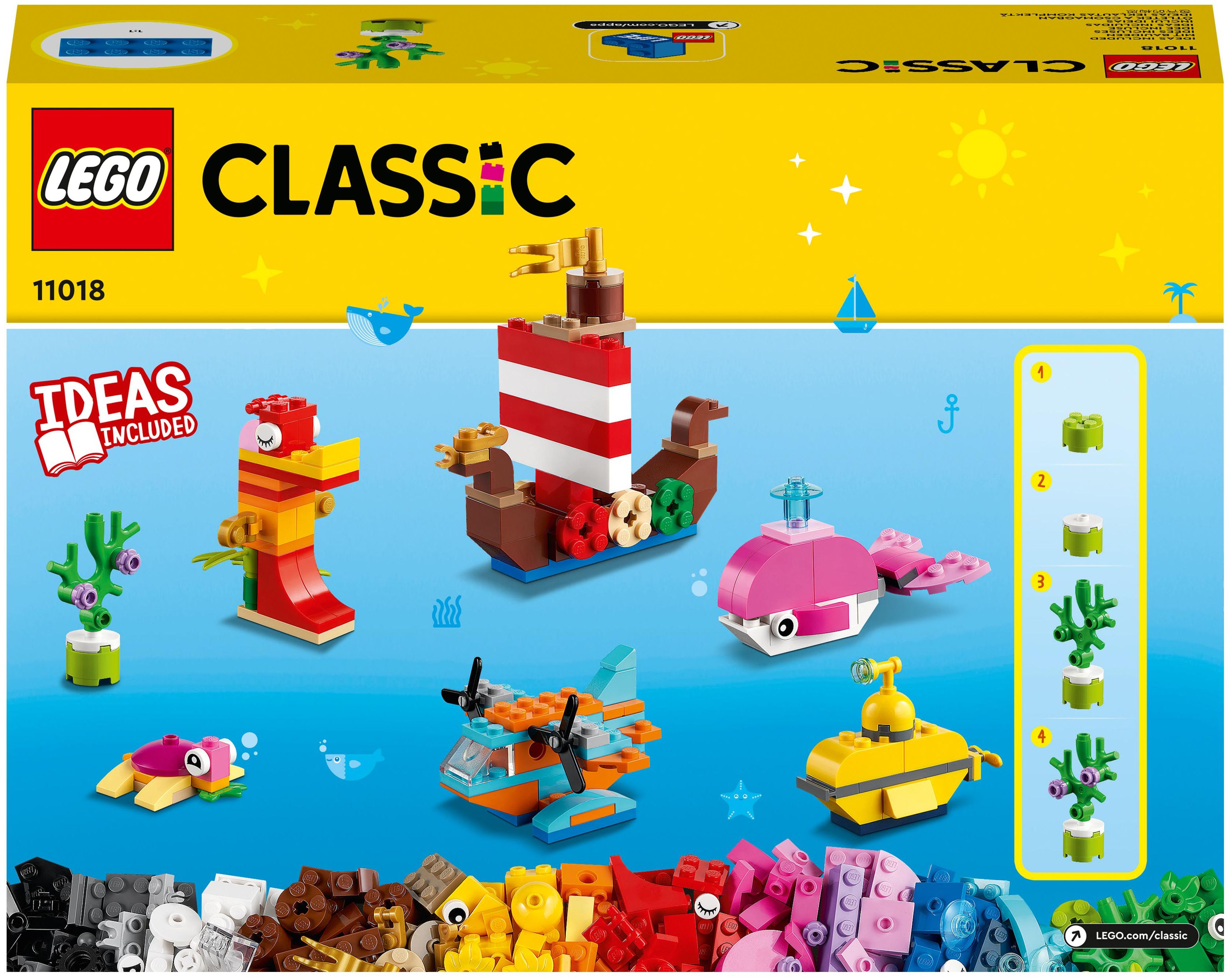 LEGO Classic Kreativer Meeresspaß bei Boomstore