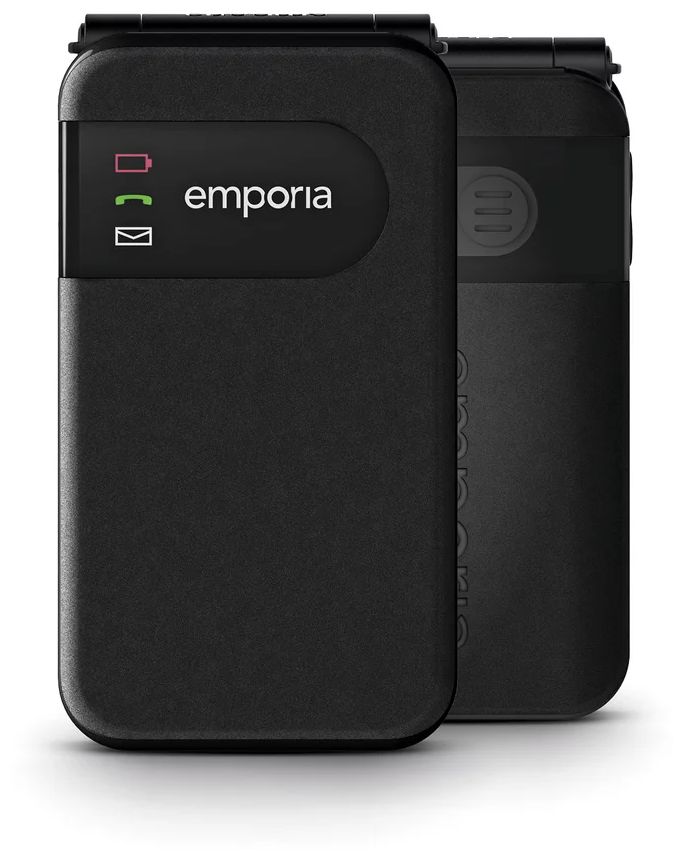Emporia Simplicity glam 2G Smartphone 7,11 cm (2.8 Zoll) Single SIM  (Schwarz) bei Boomstore