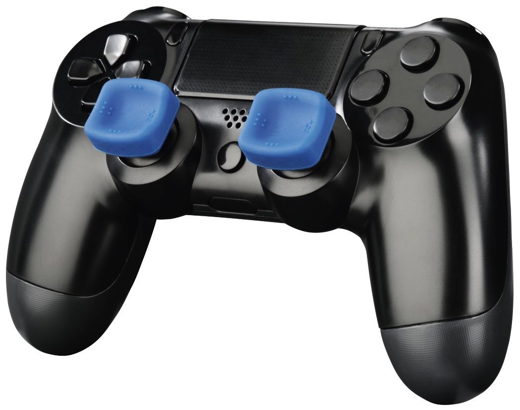 (Schwarz, Boomstore One Xbox 054471 Gaming-Controllerclip 8in1 PlayStation bei 4, Square Blau, Control-Stick-Aufsätze-Set Hama Grün)