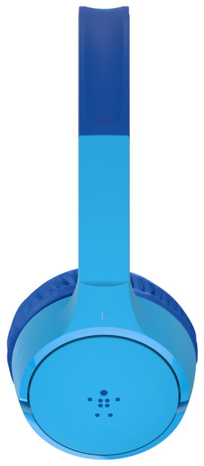 Kopfhörer Belkin SoundForm kabelgebunden&kabellos Ohraufliegender Boomstore Mini Bluetooth (Blau) Laufzeit 30 bei h