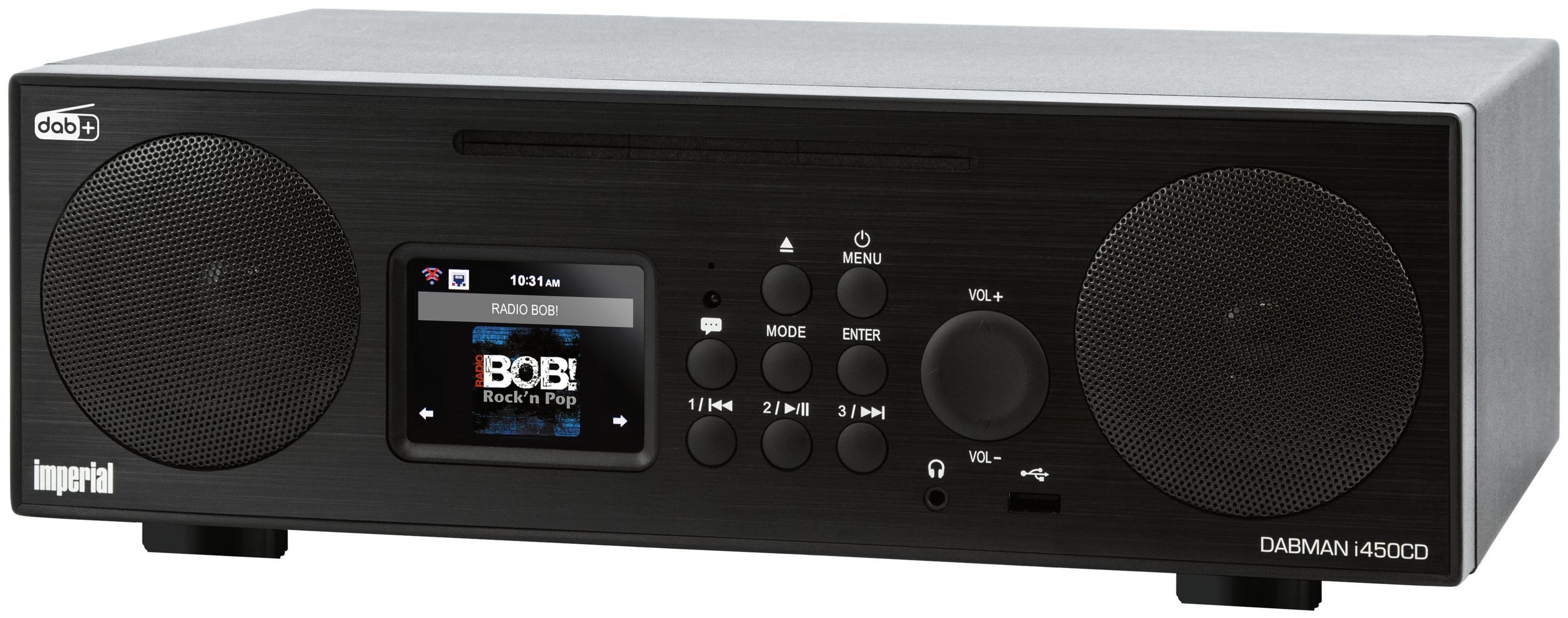 Telestar Dabman i450CD Bluetooth DAB, DAB+, UKW Radio (Schwarz) bei  Boomstore | Digitalradios (DAB+)