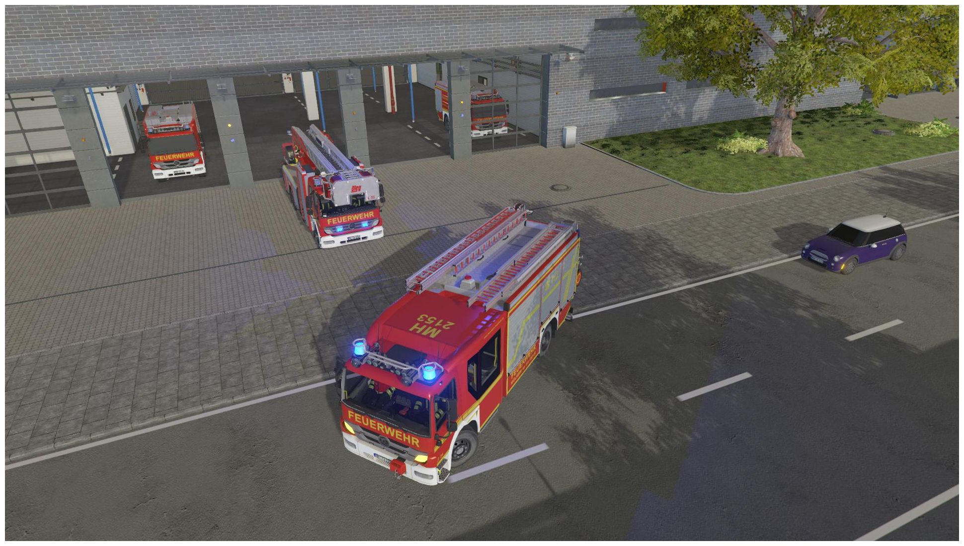 Notruf ak tronic Die 112: bei Boomstore (PC) Simulation Feuerwehr