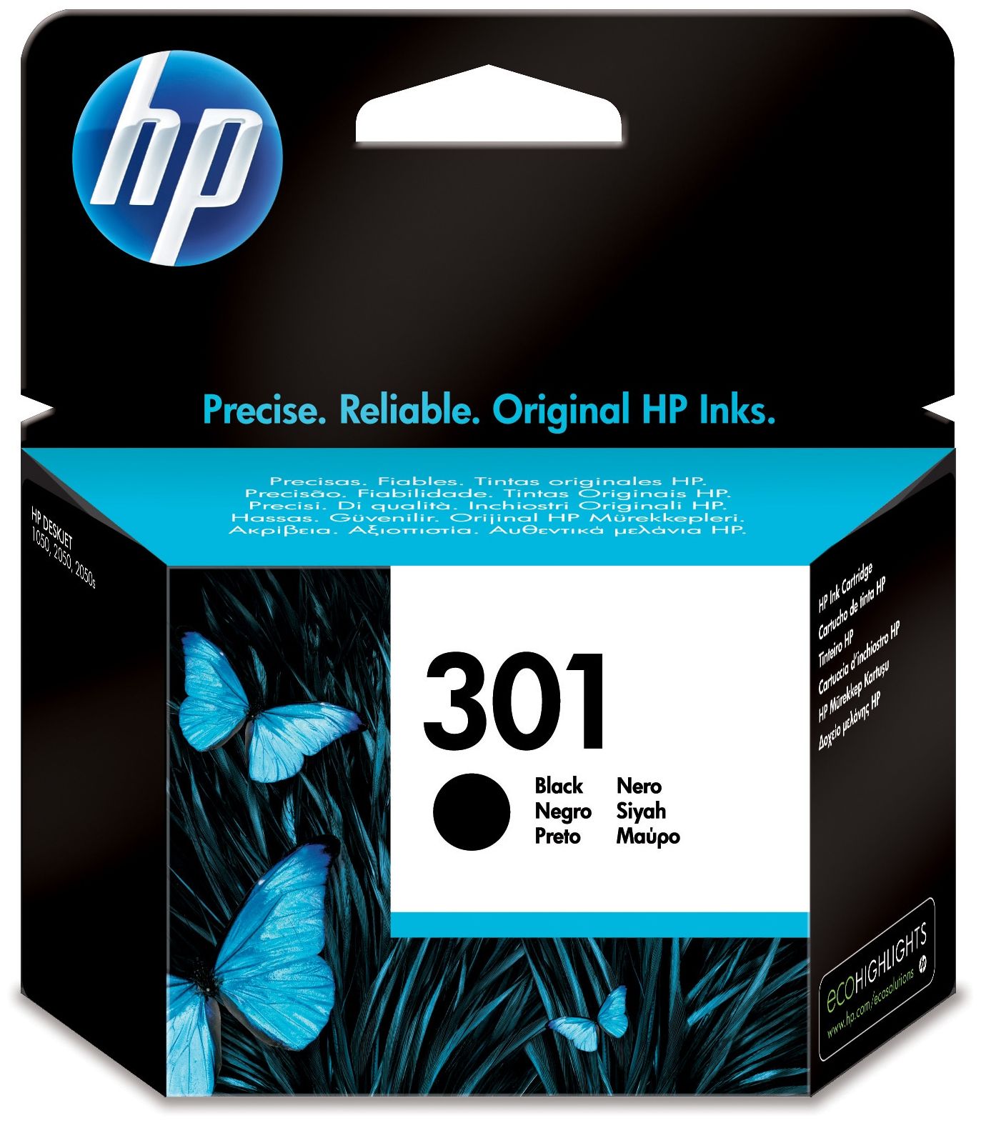 HP Nr.301 originale Druckerpatronen Schwarz 3 ml 170 Seiten bei Boomstore