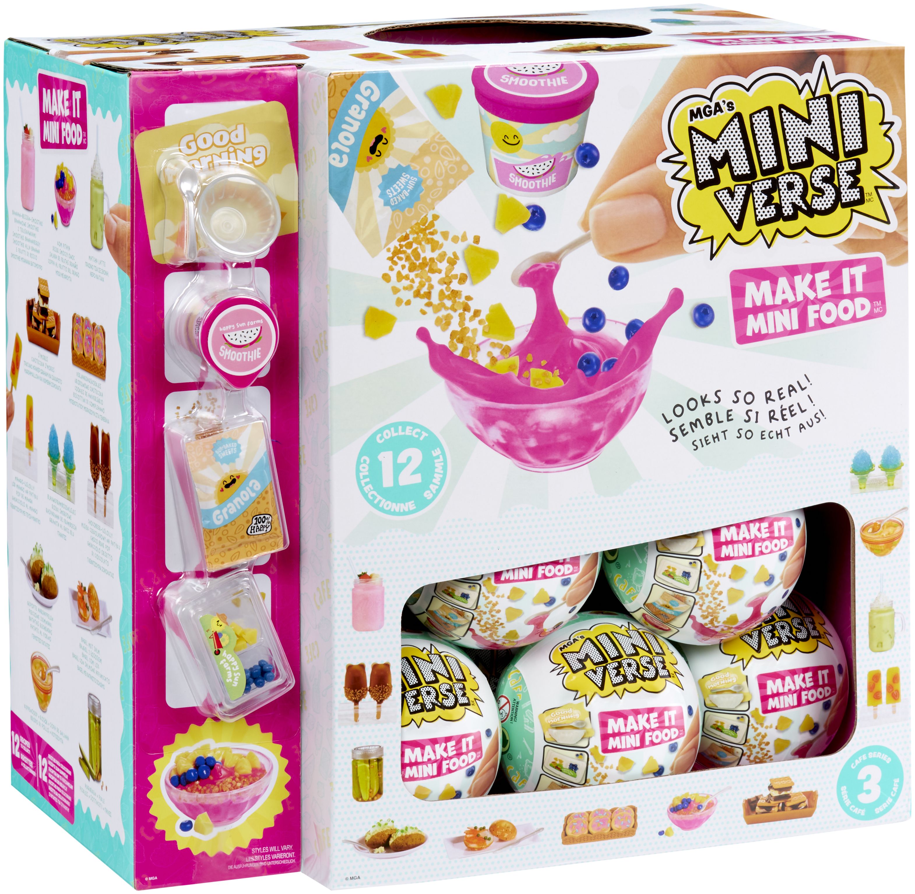 MGA Entertainment Miniverse - Make It Mini Foods: Cafe in PDQ Series 3A ...