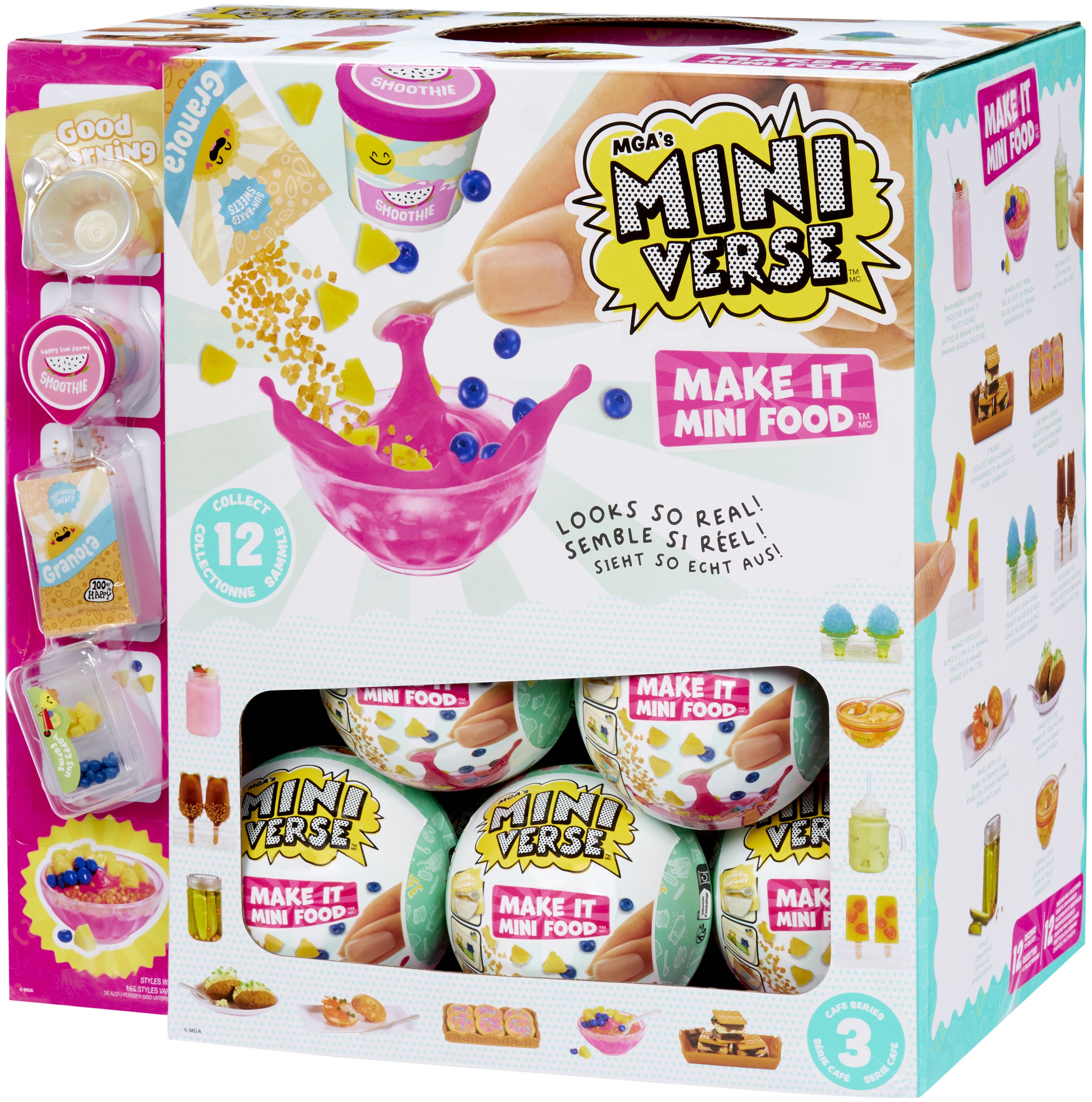 MGA Entertainment Miniverse - Make It Mini Foods: Cafe in PDQ Series 3A ...