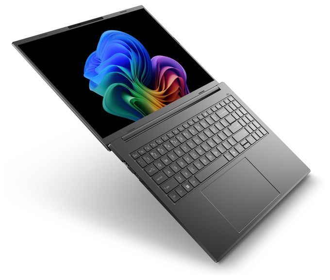 WUXGA Notebook 40,6 cm (16 Zoll) 1920 x 1200 Pixel 512 GB SSD Windows 11 Home AMD Ryzen 5 max. 4,8 GHz  Aspire 16 AI A16-61M-R5EH (Grau) 