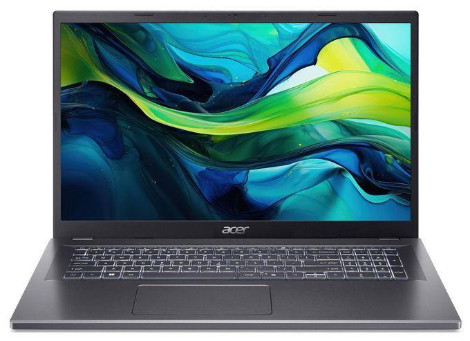 Full HD Notebook 43,9 cm (17.3 Zoll) 1920 x 1080 Pixel 1 TB SSD Windows 11 Home Intel Core 7 max. 5,4 GHz  Aspire A17-51M-72CG (Grau) 
